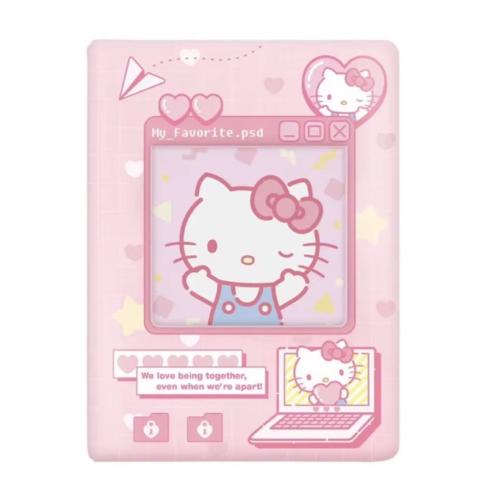 Hello Kitty Mini Photo Album & Card Holder Cute Collectible Album 36 Photos